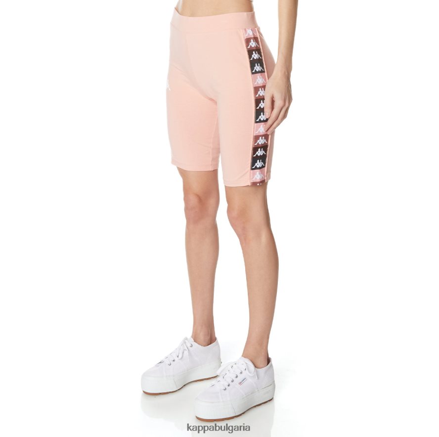Kappa Жени 222 къси панталони banda mia розово 48Z026388