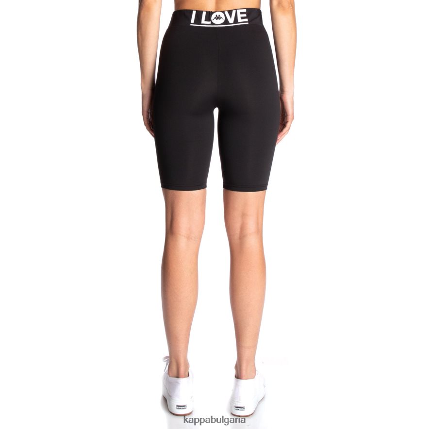 Kappa Жени автентични шорти за велосипед Chorzow 2 черна струя 48Z026389