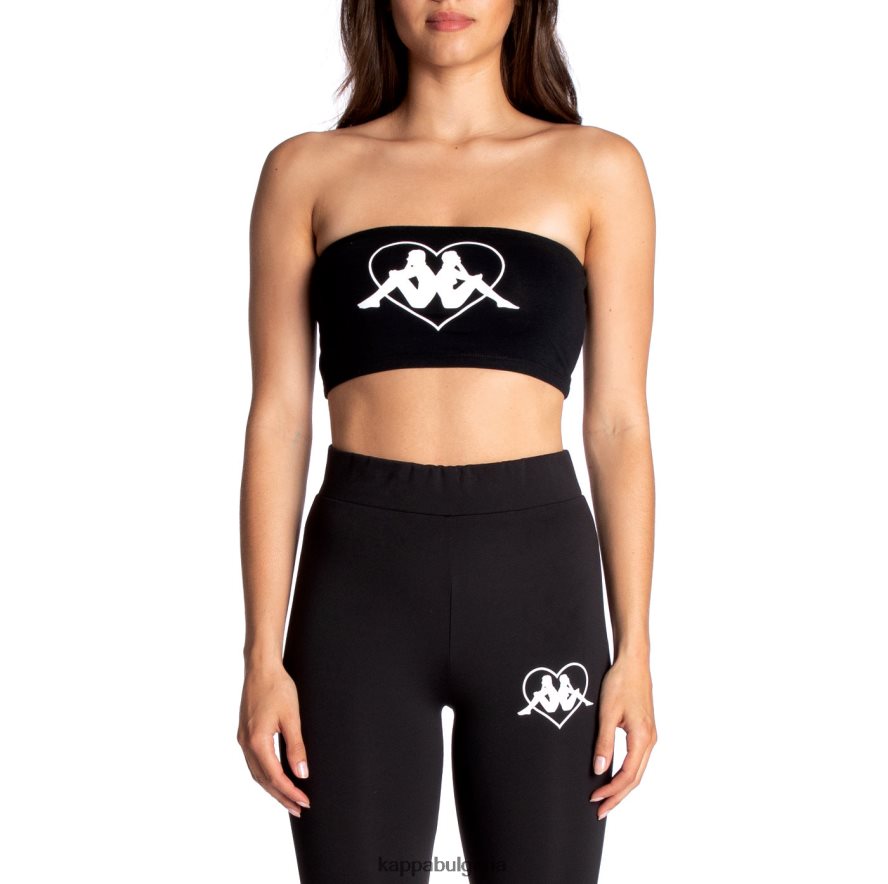 Kappa Жени автентично кошалинско бандо черна струя 48Z026386