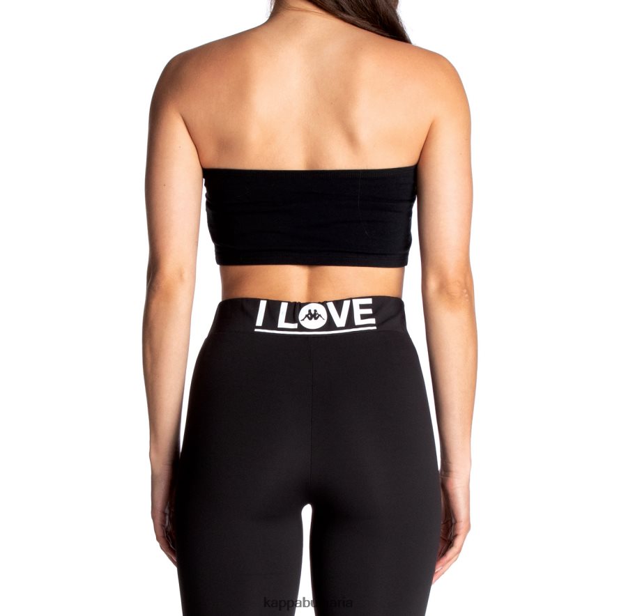 Kappa Жени автентично кошалинско бандо черна струя 48Z026386