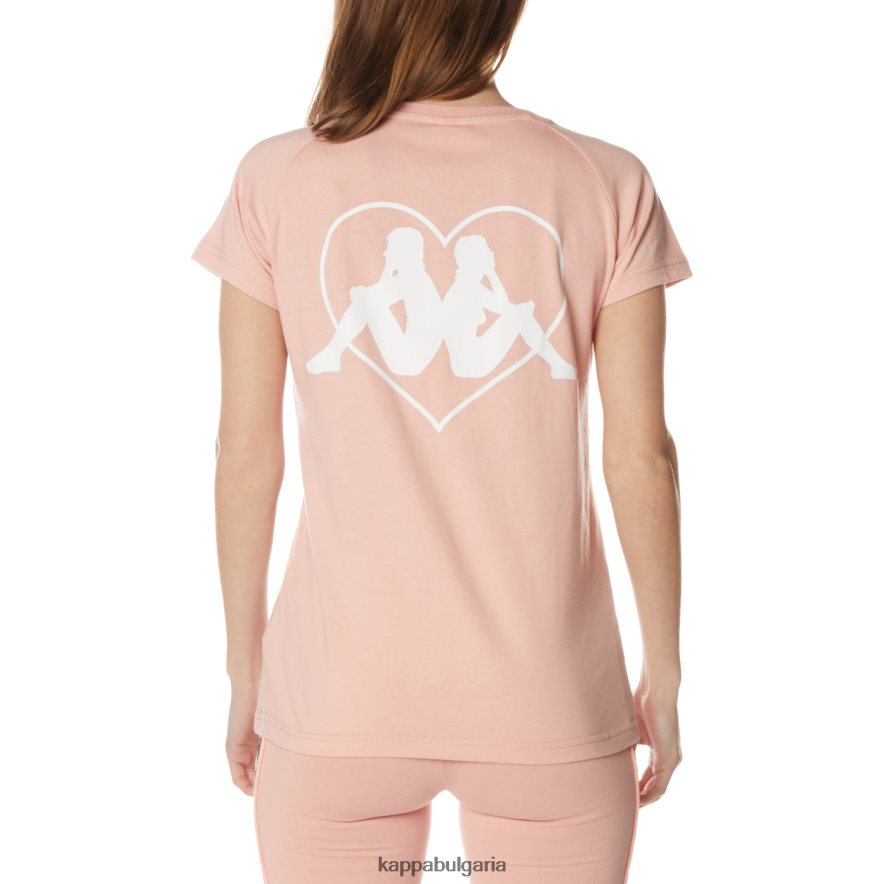 Kappa Жени автентична тениска gornicza розово 48Z026379