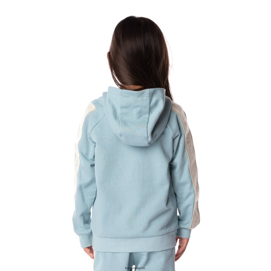 Kappa деца детска качулка с лого apet 2 светло синьо 48Z026511