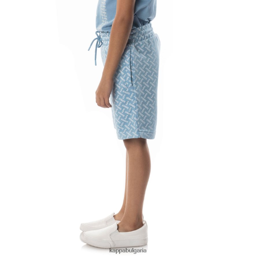 Kappa деца детски автентични къси панталони светлосин пясък 48Z026795