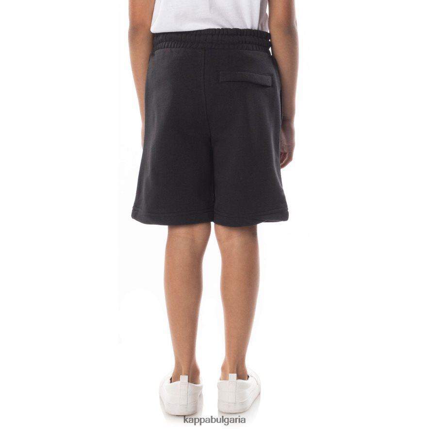 Kappa деца детски автентични шорти от Упсала черен дим пясък 48Z026800