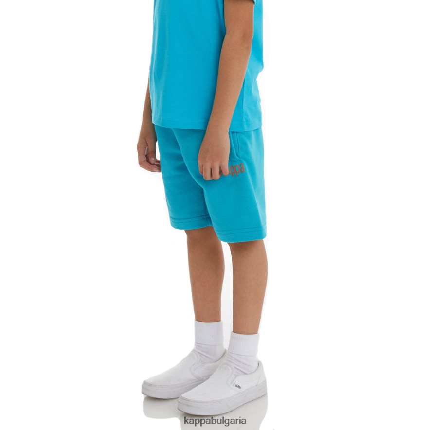 Kappa деца детски автентични шорти сангоне тъмно аква 48Z026809