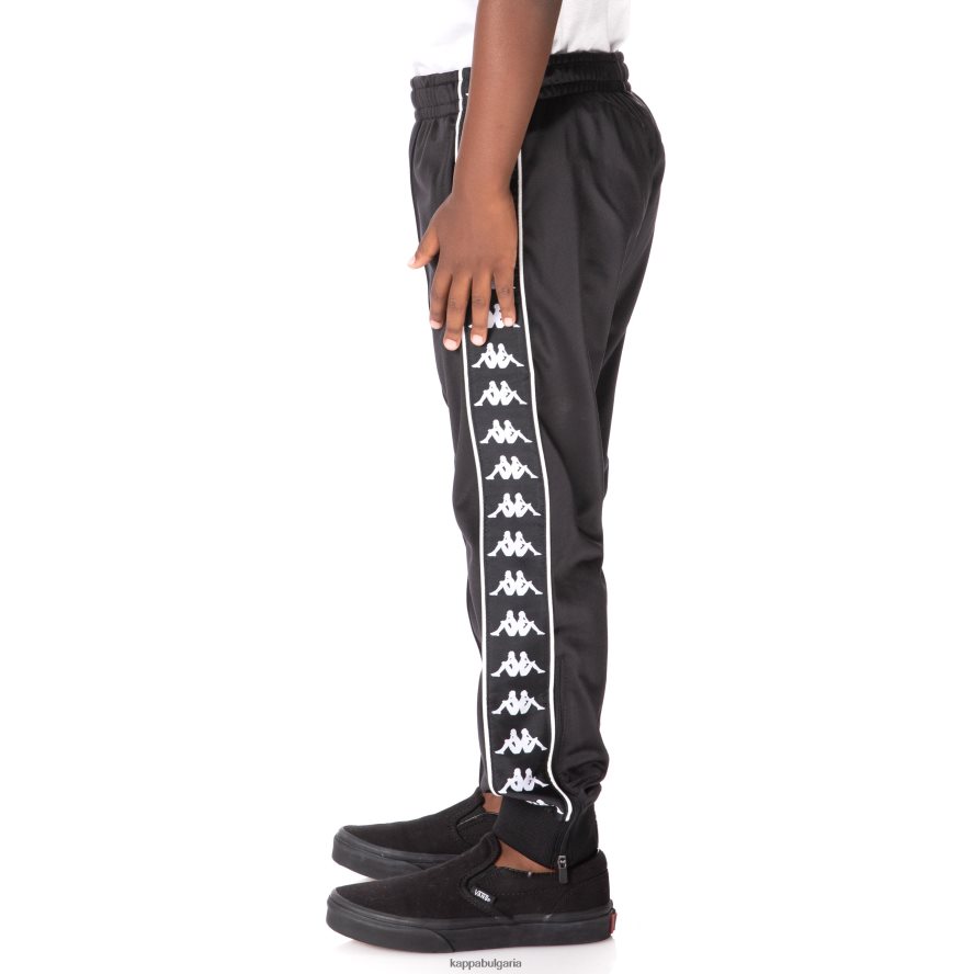 Kappa деца детски панталони 222 banda rastoriazz черен дим 48Z026461