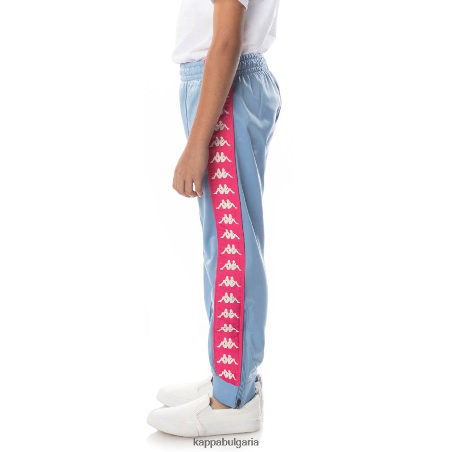 Kappa деца детски панталони 222 banda rastoriazz светло синьо розово 48Z026465