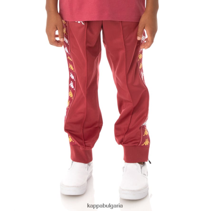 Kappa деца детски панталони 222 banda rastoriazzin бордо 48Z026487