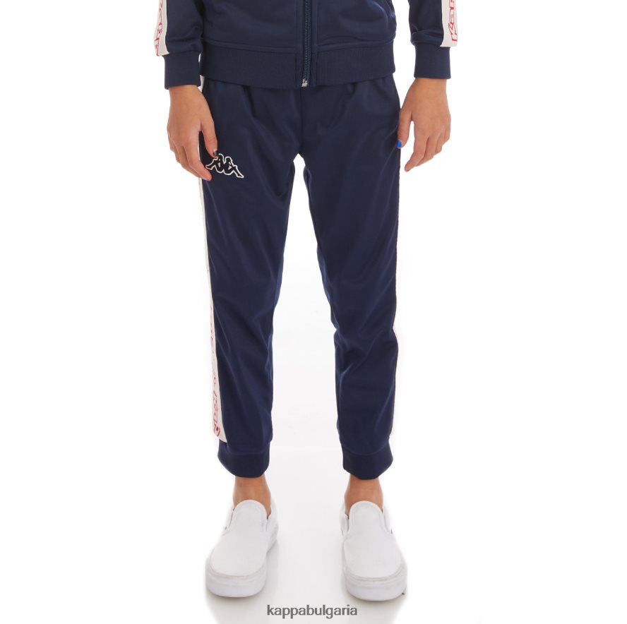 Kappa деца детски панталони с лого alic 2 военноморски флот 48Z026485
