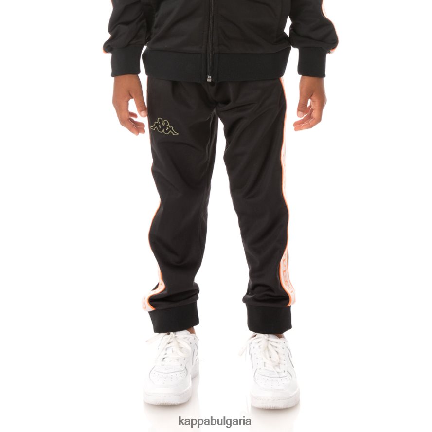 Kappa деца детски панталони с лого alic 2 черен 48Z026494