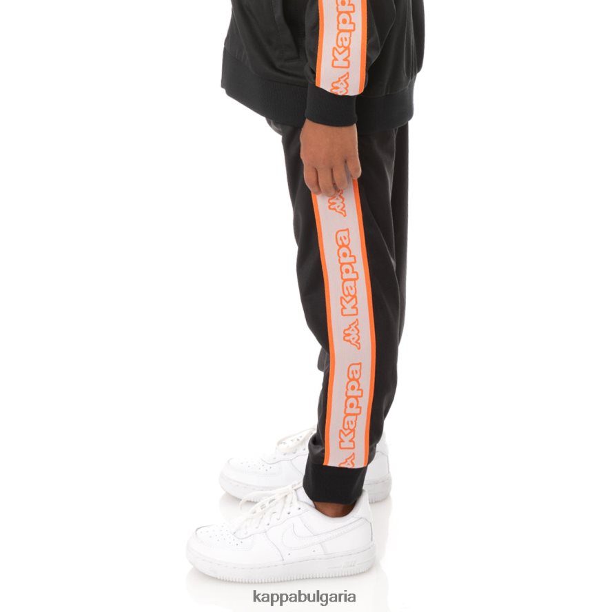 Kappa деца детски панталони с лого alic 2 черен 48Z026494