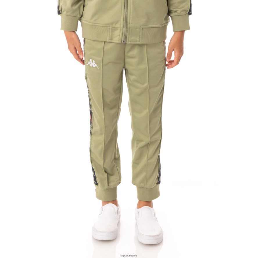 Kappa деца детски спортни панталони banda deky 222 зелена салвия 48Z026495