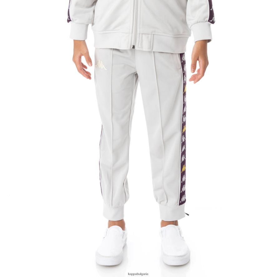 Kappa деца детски спортни панталони banda deky 222 сиво сребро 48Z026498