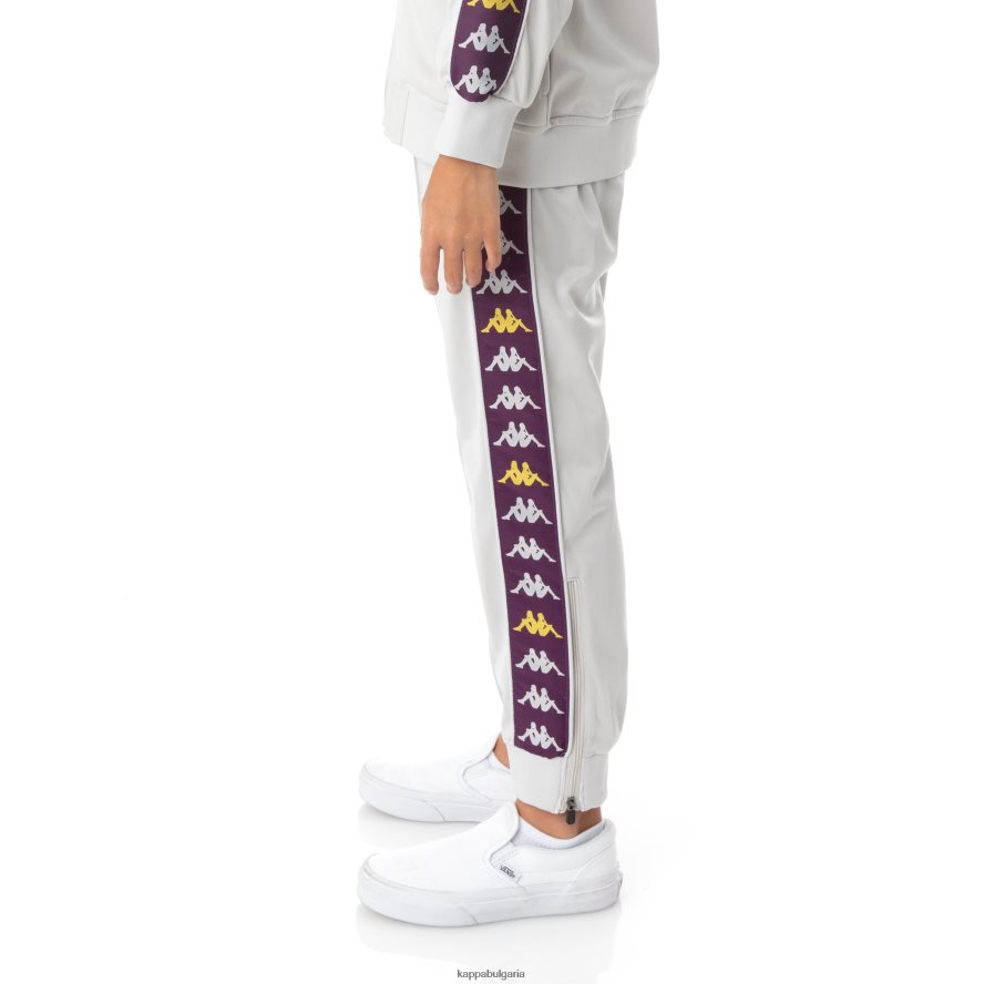 Kappa деца детски спортни панталони banda deky 222 сиво сребро 48Z026498