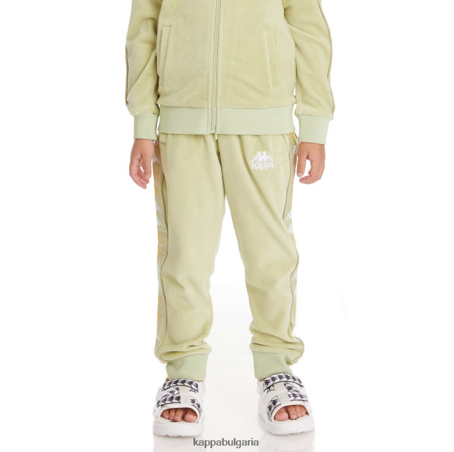 Kappa деца детски спортни панталони banda lorence 222 зелен градински чай 48Z026479