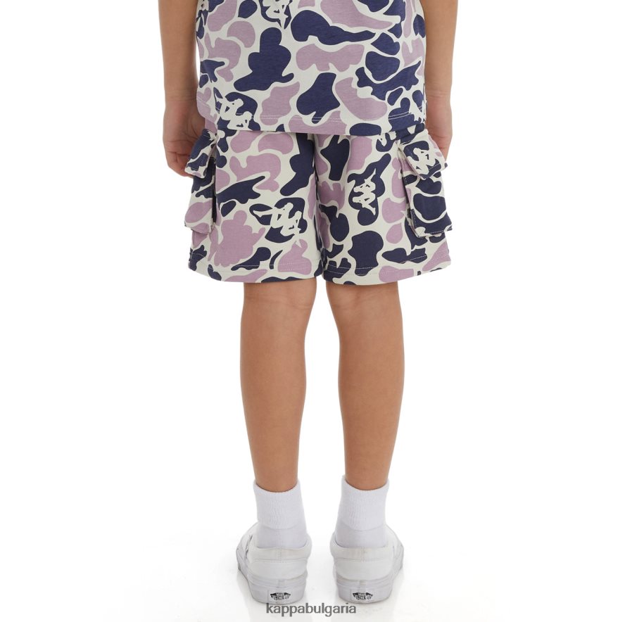Kappa деца детски автентични патос шорти морско виолетово 48Z026632