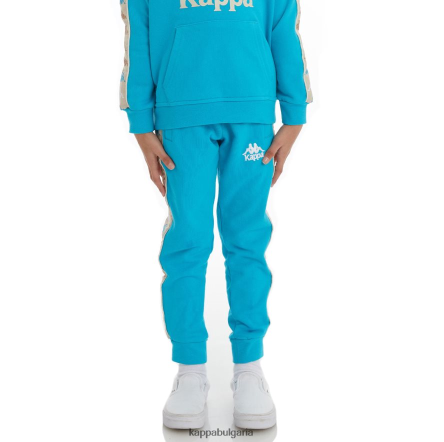 Kappa деца детски 222 спортни панталони banda alanz 3 тъмно аква 48Z026583