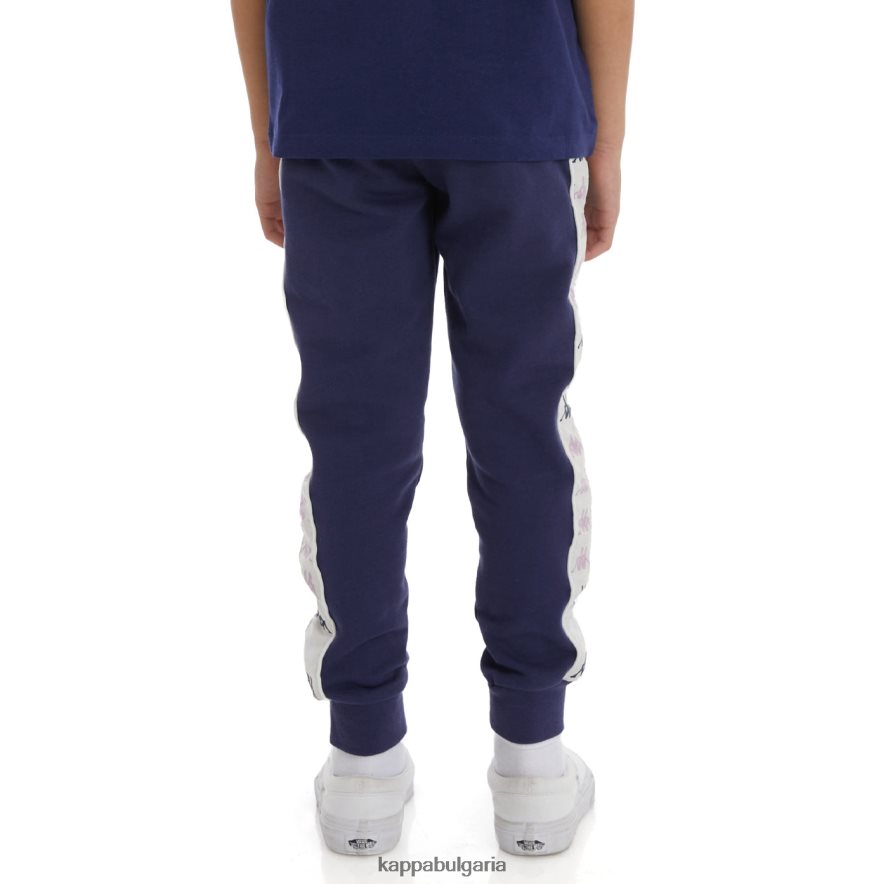 Kappa деца детски 222 спортни панталони banda alanz 3 военноморски флот 48Z026585