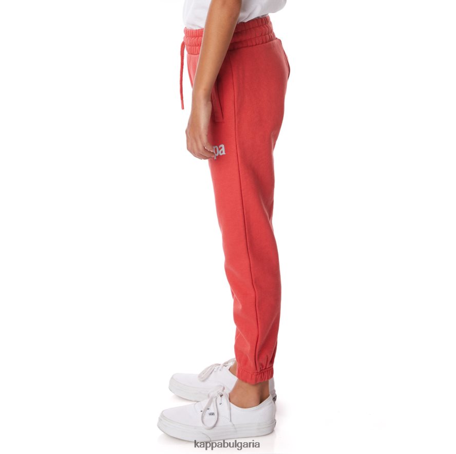 Kappa деца детски автентични спортни панталони coevorden червен 48Z026571