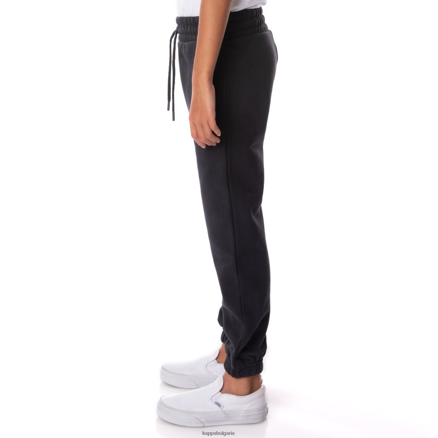 Kappa деца детски автентични спортни панталони coevorden черен дим 48Z026572