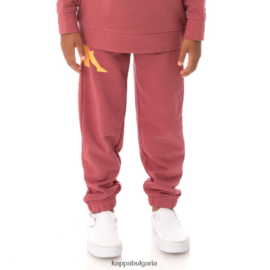 Kappa деца детски автентични спортни панталони coevorden бордо 48Z026599
