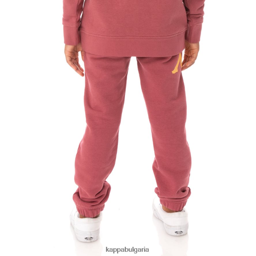 Kappa деца детски автентични спортни панталони coevorden бордо 48Z026599