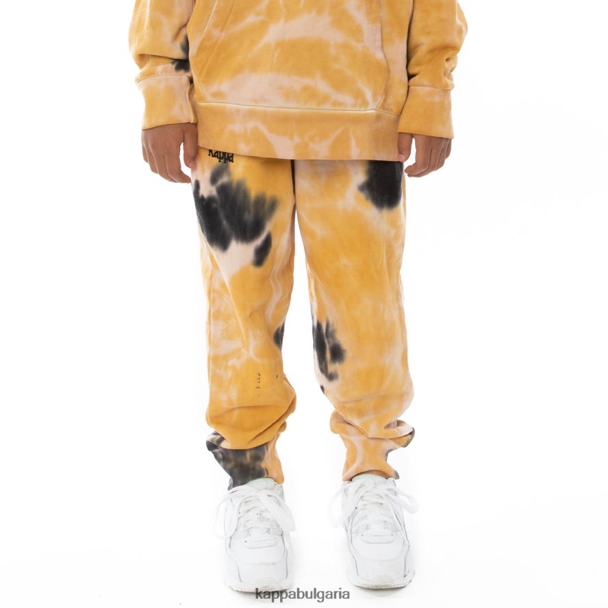 Kappa деца детски автентични спортни панталони culbio tie dye крем ракия виолетова боя за вратовръзка 48Z026614