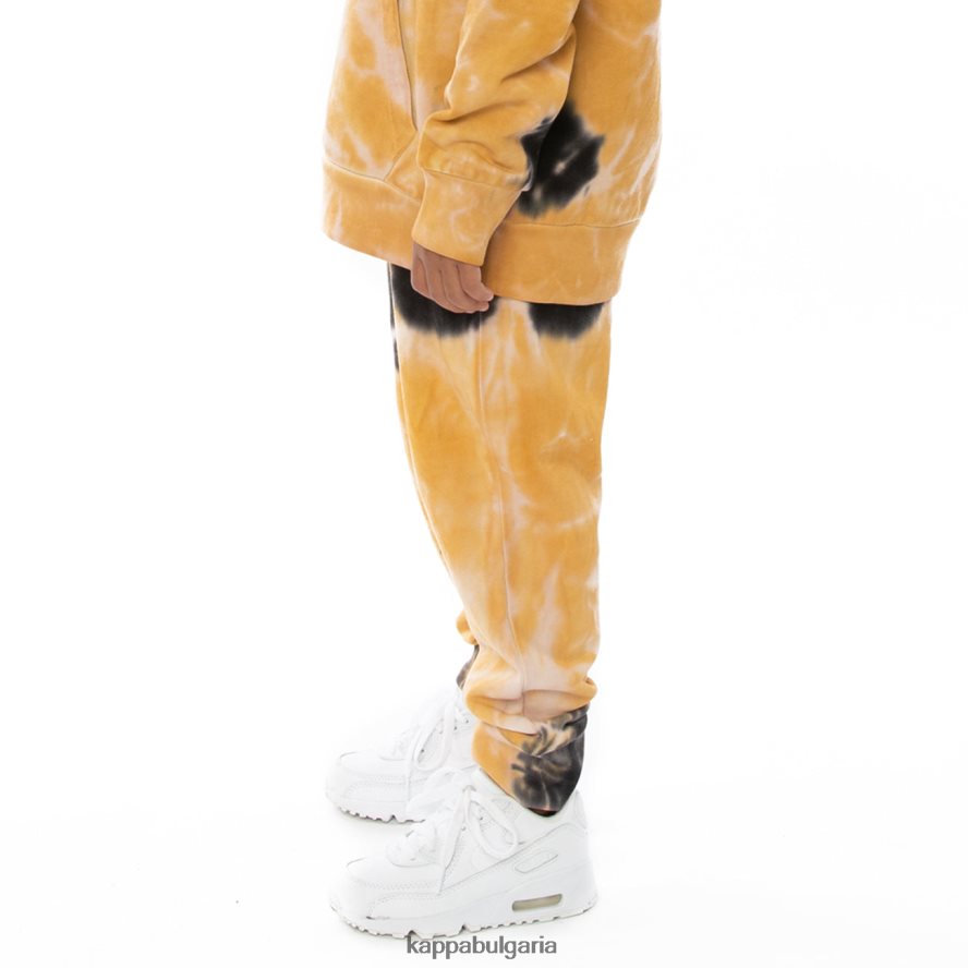 Kappa деца детски автентични спортни панталони culbio tie dye крем ракия виолетова боя за вратовръзка 48Z026614