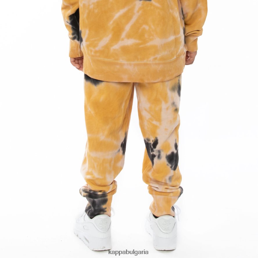 Kappa деца детски автентични спортни панталони culbio tie dye крем ракия виолетова боя за вратовръзка 48Z026614