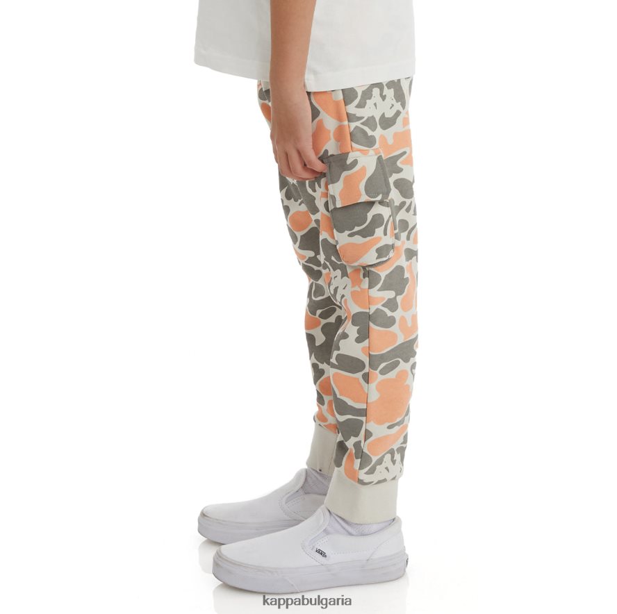 Kappa деца детски автентичен спортен панталон pakot праскова 48Z026578