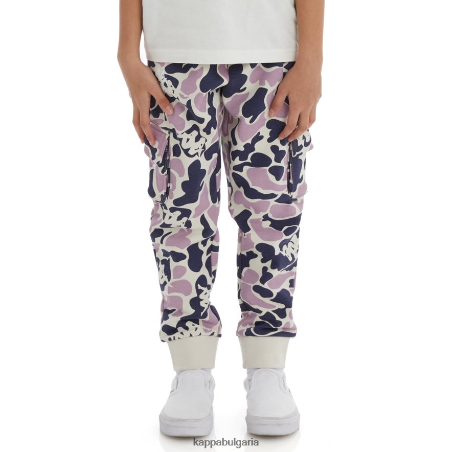 Kappa деца детски автентичен спортен панталон pakot морско виолетово 48Z026579