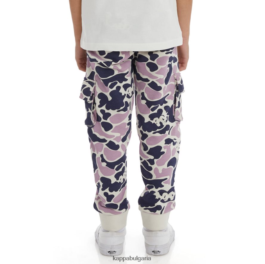 Kappa деца детски автентичен спортен панталон pakot морско виолетово 48Z026579