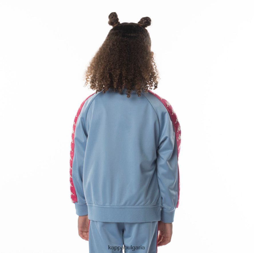 Kappa деца детско яке 222 banda anniston светло синьо розово 48Z026411