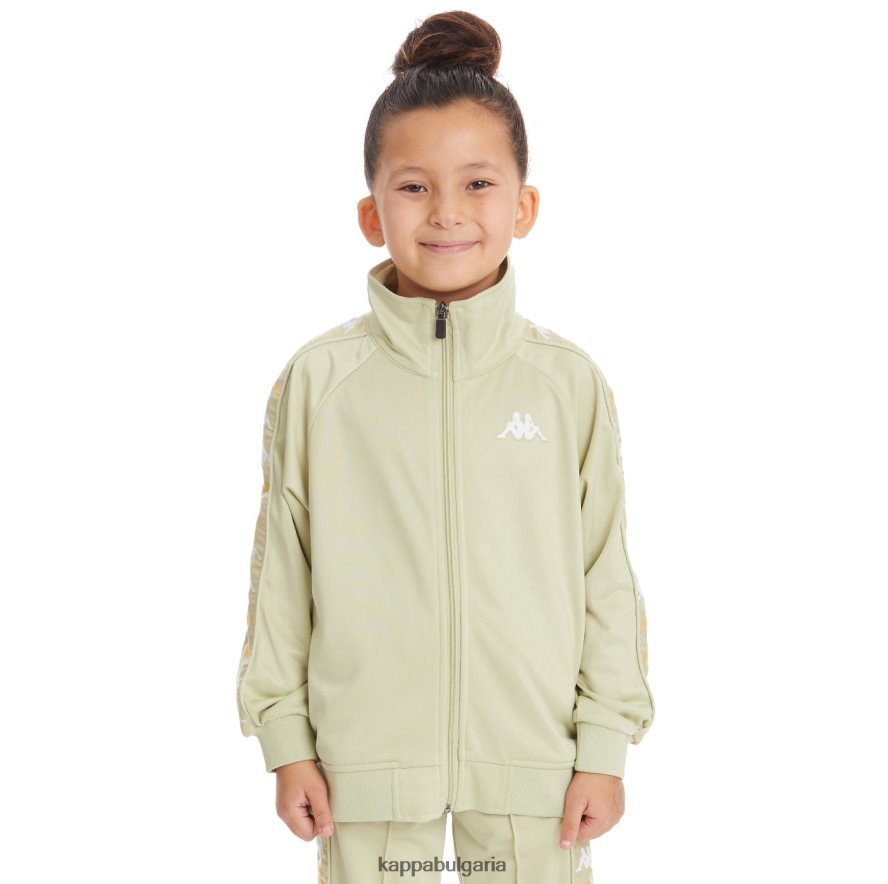Kappa деца детско спортно яке 222 banda annistonin зелен градински чай 48Z026430