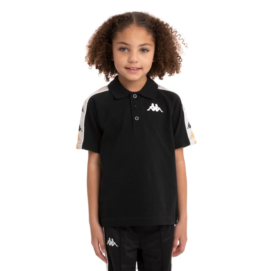 Kappa деца детски 222 банда калси 2 поло черен дим 48Z026734