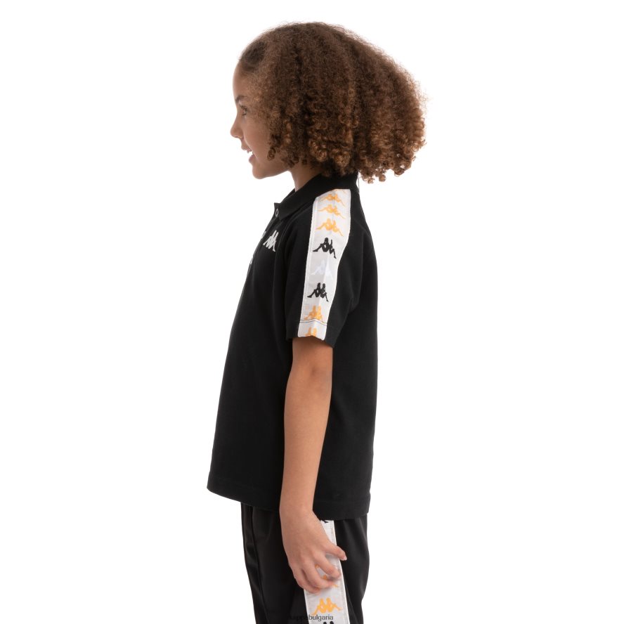 Kappa деца детски 222 банда калси 2 поло черен дим 48Z026734