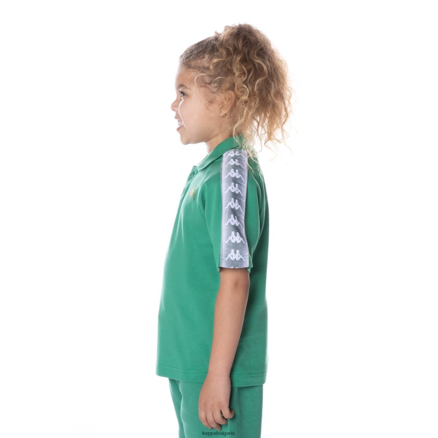 Kappa деца детски 222 банда калгарско поло зелено 48Z026652