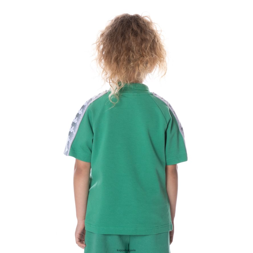 Kappa деца детски 222 банда калгарско поло зелено 48Z026652