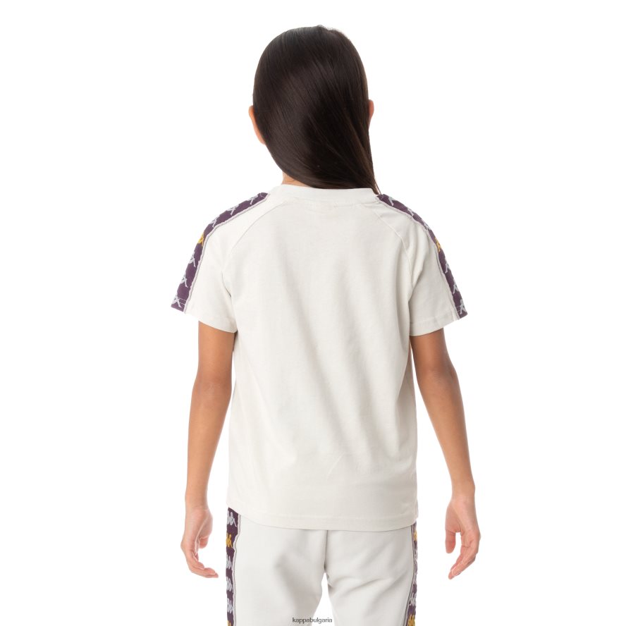 Kappa деца детска тениска 222 banda deto сиво сребро 48Z026782