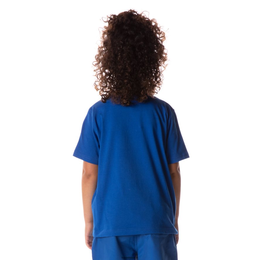 Kappa деца детска бант тениска с лого син 48Z026710