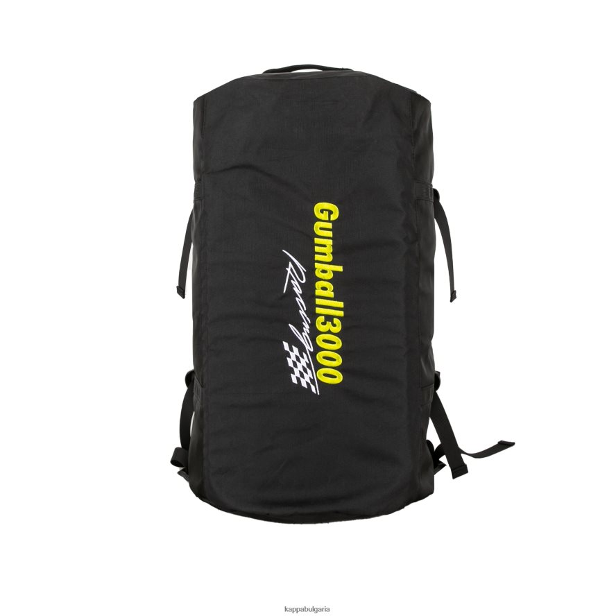 Kappa унисекс 222 банда joe gumball 3000 чанта черен бял лайм 48Z026364