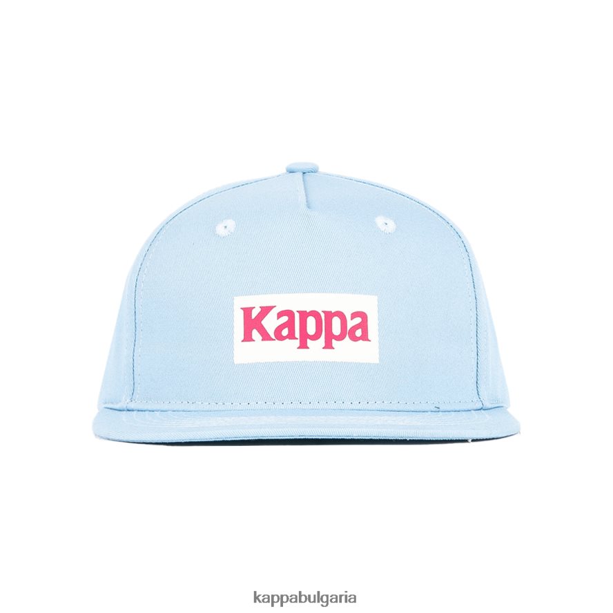Kappa унисекс автентична графична капачка торнадо светло синьо розово 48Z026309