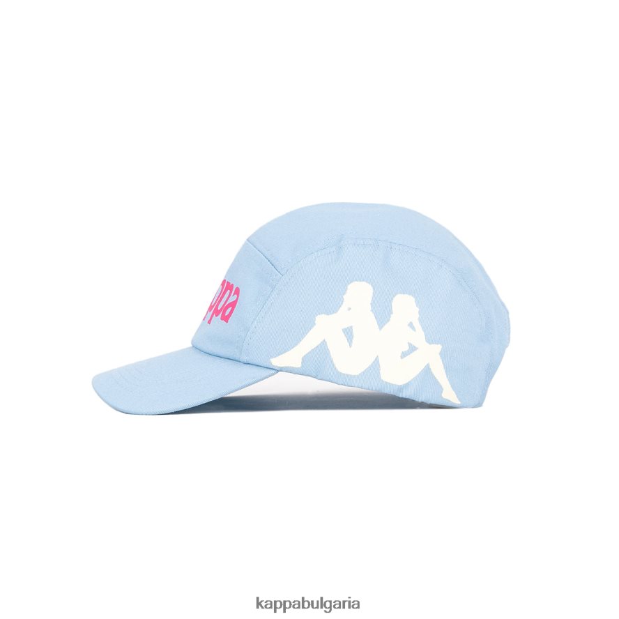 Kappa унисекс автентична капачка anfrei светло синьо розово 48Z026313