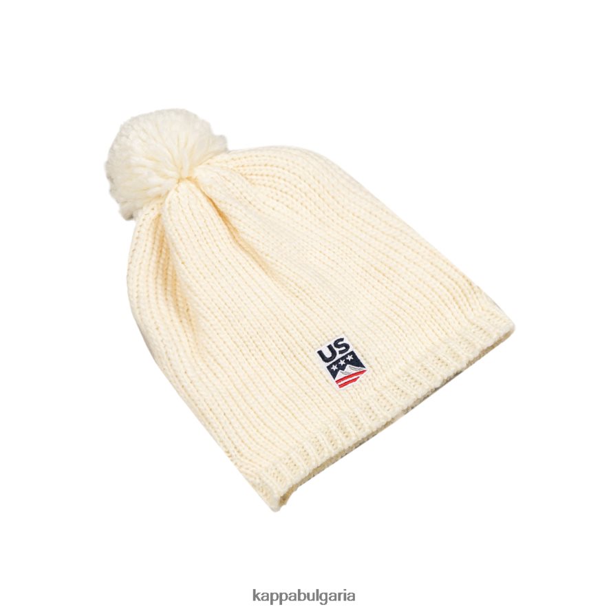 Kappa унисекс Шапка 6cento flock3 us сметана 48Z026290