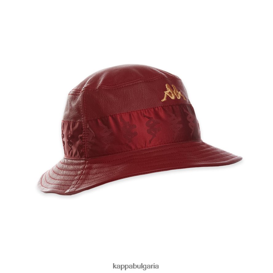 Kappa унисекс 222 банда шапка кофа червен 48Z026325
