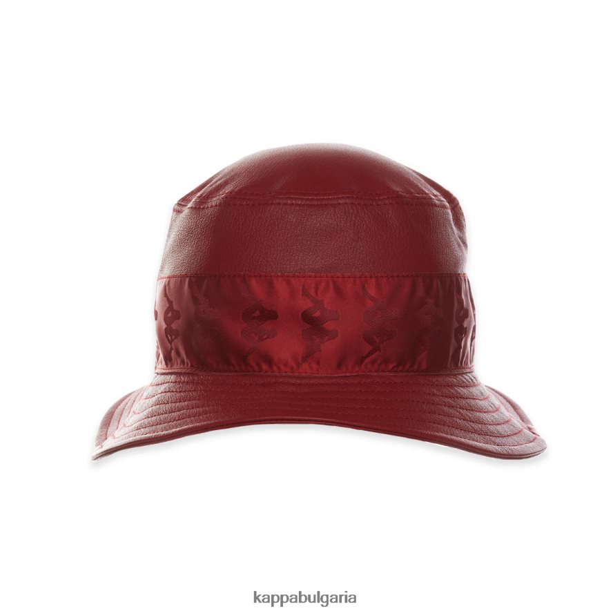 Kappa унисекс 222 банда шапка кофа червен 48Z026325