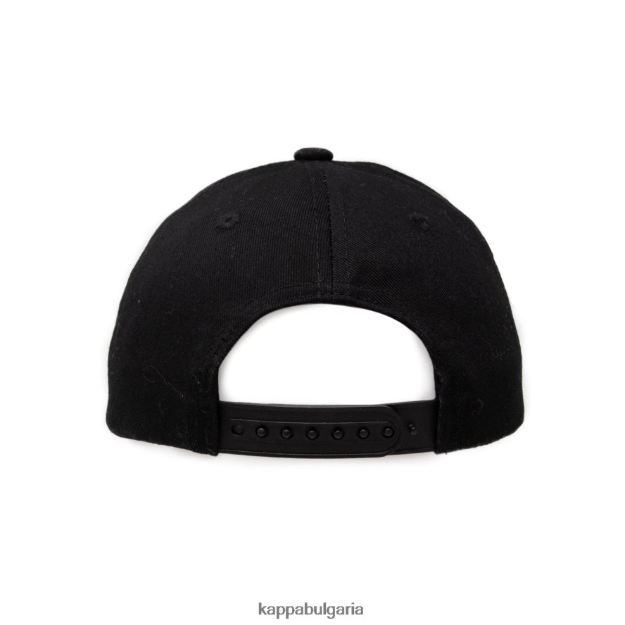 Kappa унисекс автентичен калпак бзадем черен дим бял 48Z026297