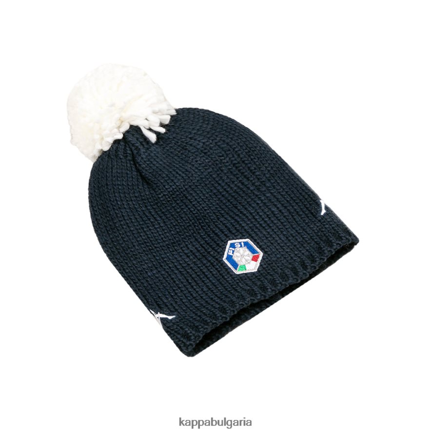 Kappa унисекс 6cento flock 3 fisi шапка синя нощ 48Z026337