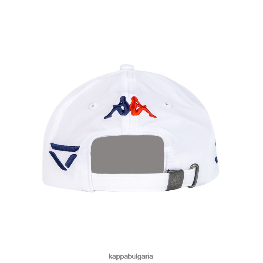 Kappa унисекс автентична шапка cadio gumball 3000 бяло 48Z026342