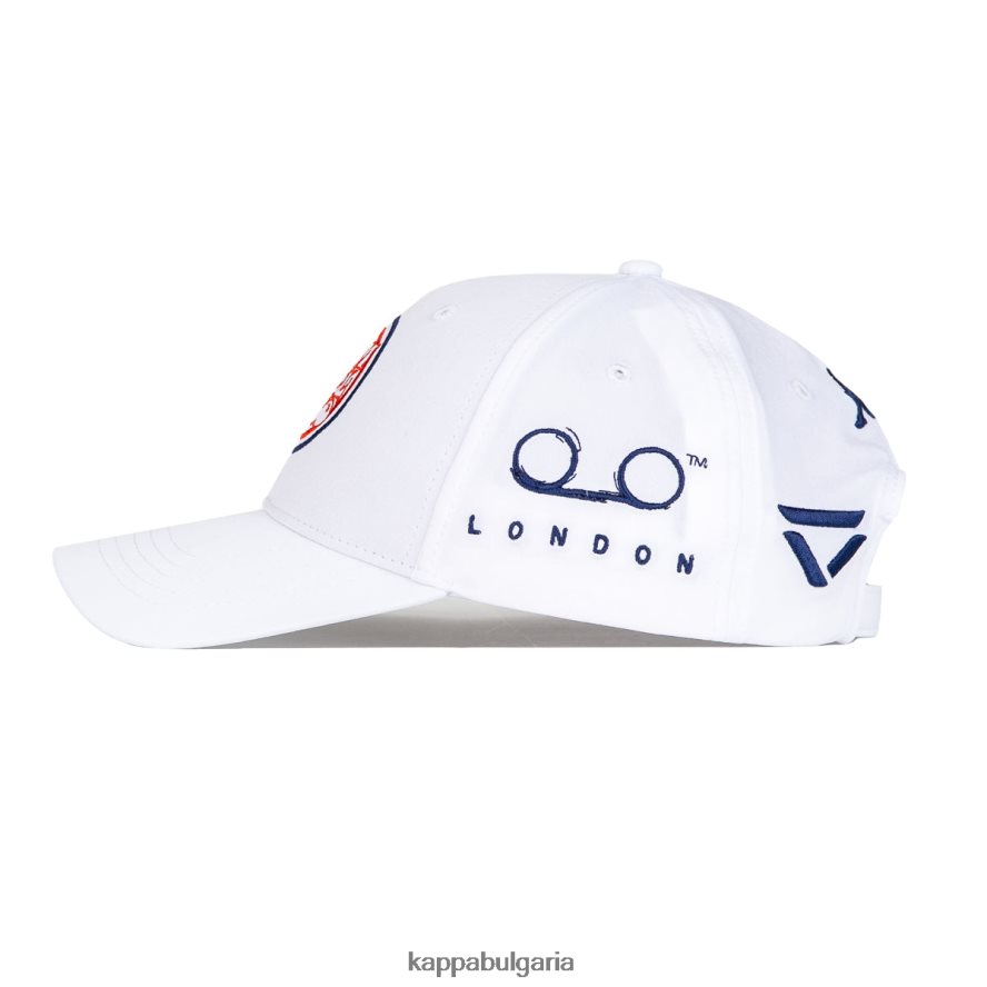 Kappa унисекс автентична шапка cadio gumball 3000 бяло 48Z026342